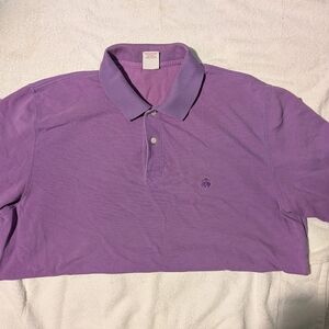 Brooks Brothers Lavender Polo Shirt